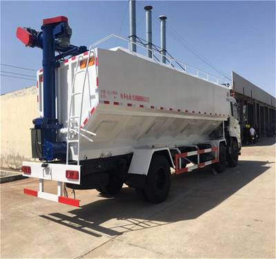 20噸15噸10噸飼料車運(yùn)輸車型大全 揭秘散裝飼料車的世界